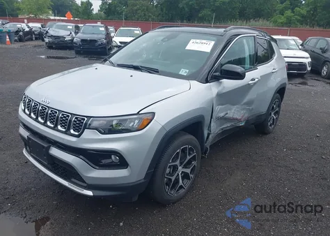 2024 Jeep Compass Limited 4X4 из США, поврежденный, VIN 3C4NJDCN1RT144271